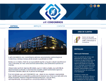 Tablet Screenshot of jfcondominios.com